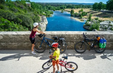 En famille : une balade à vélo entre garrigue et patrimoine