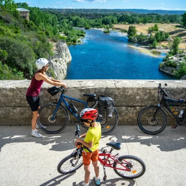 En famille : une balade à vélo entre garrigue et patrimoine