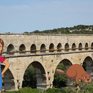 7 jeux de piste pour les enfants autour du Pont du Gard